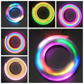 Full Color Flexible Neon Rope Light , Flexible Led Strip Lighting Waterproof