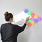 Touch Sensitive RGB LED Panel Light With Hexagonal Modern Appearance