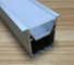 70X75mm Aluminium Led Strip Housing , Recessed Led Light Aluminium Profile