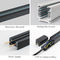 1 Meter Light Track Rail , 2 Wire / 4 Wire Aluminum Led Track With Connector